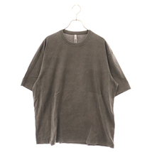 ATTACHMENT アタッチメント CO JERSEY POCKETLESS S/S TEE コットン ジャージー ポケットレス 半袖カットソー Tシャツ グレー AJ31-066_画像1