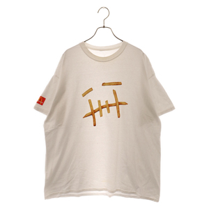 Cactus Jack カクタスジャック×McDonald's Fry 2 T-shirt マクドナルド フライ2 半袖Tシャツ ホワイト