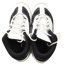 NIKE ナイキ 2011年製 AIR JORDAN 11 RETRO LOW IE GS エアジョーダン11 レトロ ロー カットスニーカー US7Y ホワイト/ブラック_画像5