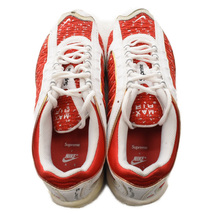 シュプリーム×AIR MAX TAILWIND 4 エアマックス テイルウィンド ローカットスニーカー ホワイト/レッド US10.5/28.5cm AT3854-100_画像5