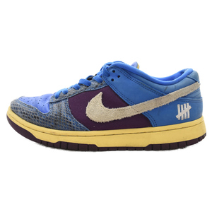 NIKE ナイキ×UNDEFEATED DUNK LOW SP ダンク ローカットスニーカー ブルー/イエロー/パープル DH6508-400