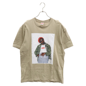 SUPREME シュプリーム 22AW Andre 3000 Tee アンドレ 3000 フォトプリント 半袖Tシャツ カットソー ベージュ