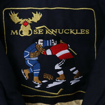 MOOSE KNUCKLES ムースナックルズ スターリング パーカーコート フード付きダウンジャケット ブラック M-69836_画像5