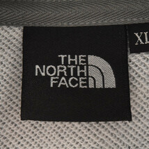THE NORTH FACE ザノースフェイス Square Logo Hoodie NT12141 スクエアロゴ プルオーバー スウェットパーカー グレー_画像6