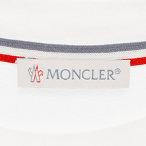 MONCLER モンクレール MAGLIA T-SHIRT マリア フロントポケット 半袖Tシャツ カットソー ホワイト F10918C72500 8390Y_画像5