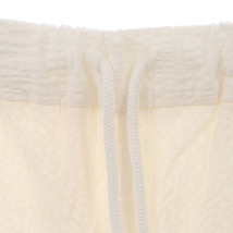 Danke Schon ダンケシェーン Bumpy Cotton Pants バンピーコットン ストレートパンツ ホワイト EPWH10_画像3