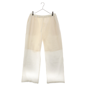 Danke Schon ダンケシェーン Bumpy Cotton Pants バンピーコットン ストレートパンツ ホワイト EPWH10