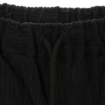 Danke Schon ダンケシェーン Bumpy Cotton Pants バンピーコットン ストレートパンツ ブラック EPWH10_画像3
