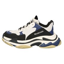 BALENCIAGA バレンシアガ TRIPLE S SNEAKER トリプルS ローカットスニーカー ネイビー/ブラック/ホワイト 536737_画像1