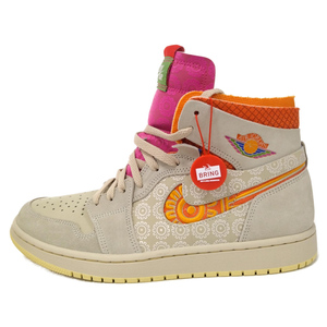 NIKE ナイキ AIR JORDAN 1 ZOOM AIR CMFT FB2931-288 エアジョーダン1 ズームクラフト ハイカットスニーカー US10/28cm ベージュ