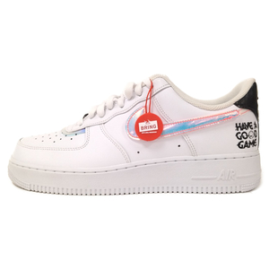 NIKE ナイキ AIR FORCE 1 07 LV8 HAVE A GOOD GAME DC0710-191 エアフォース1 ローカットスニーカー US10/28cm ホワイト