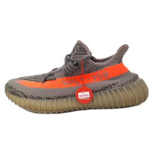 adidas アディダス YEEZY BOOST 350 V2 BELUGA イージーブースト 350V2 ベルーガ ローカットスニーカー グレー/オレンジ US8/26cm BB1826