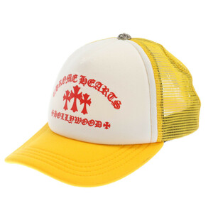 CHROME HEARTS クロムハーツ King Taco Trucker Cap キングタコ セメタリークロスプリント トラッカーメッシュキャップ 帽子 304196451/264