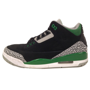 NIKE ナイキ AIR JORDAN 3 RETRO PINE GREEN エアジョーダン3 レトロ パイングリーン ローカットスニーカー US9.5/27.5cm CT8532-030