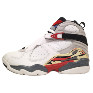 ナイキ【鑑賞用 2002年製】AIR JORDAN 8 RETRO エア ジョーダン 8 レトロ ホワイト/トゥルーレッド スニーカー 26.5cm/US8.5 305381-101