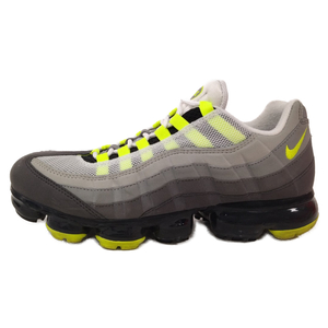 NIKE ナイキ AIR VAPORMAX 95 エアヴェイパーマックス イエローグラデ ローカットスニーカー イエロー/グレー US8/26.0cm AJ7292-001