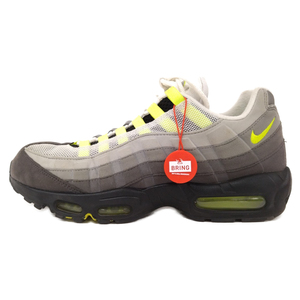 NIKE ナイキ AIR MAX 95 OG Yellow Gradation エアマックス イエローグラデ ローカット スニーカー グレー US10/28cm 554970-071