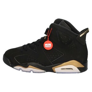 NIKE ナイキ AIR JORDAN6 RETRO DMP CT4954-007 エアジョーダン6 レトロ ハイカットスニーカー ブラック/ゴールド US8.5/26.5cm