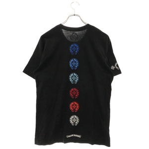 CHROME HEARTS クロムハーツ Multi Color Horseshoe T-shirt マルチ カラー ホースシュー Tシャツ ブラック