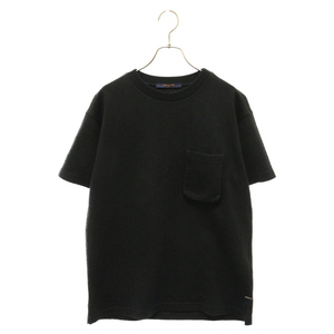 LOUIS VUITTON ルイヴィトン 22AW シグネチャー 3Dポケット モノグラム 半袖Tシャツ ブラック RM222Q TCL HIY49W