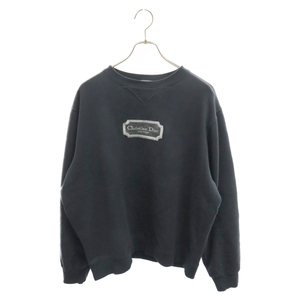 DIOR ディオール 22AW Christian Dior Couture Sweatshirt クリスチャンディオールクチュールスウェットシャツ 243J693A0531 ネイビー