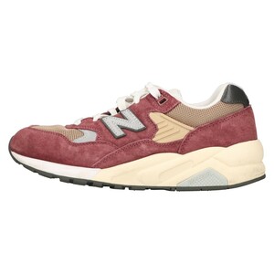 New Balance ニューバランス MT580ECA スウェード ローカットスニーカー ヴァーガンディー US7/25cm