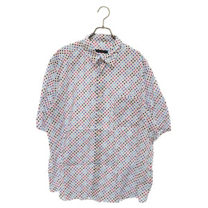 SOPHNET. ソフネット 23SS PATTERN S/S BAGGY SHIRT SOPH-230025 ドット総柄 バギーシャツ 半袖 マルチ