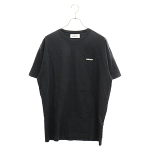 AMBUSH アンブッシュ PETIT LOGO T-SHIRT ワンポイントロゴ刺繍 半袖Tシャツ ブラック BMAA035S23JER002