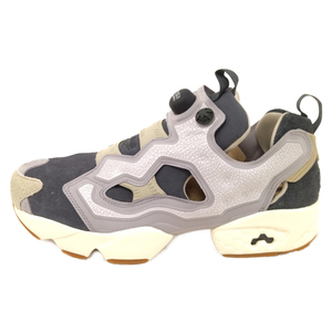 Reebok リーボック×END INSTAPUMP FURY OG MU インスタ ポンプ フューリー フォッシル ローカットスニーカー グレー US11/29cm FZ3082