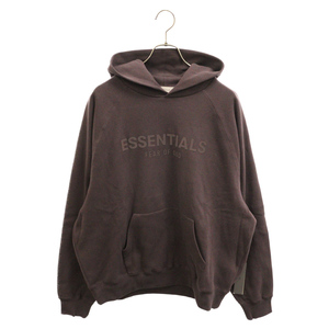 FOG Essentials フィアオブゴッド エッセンシャル Waffle Raglan Hoodie ワッフル ラグラン フーディー プルオーバーパーカー パープル