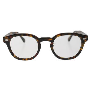 MOSCOT モスコット LEMTOSH レムトッシュ クリアレンズ サングラス 眼鏡 アイウェア 総柄 ブラウン