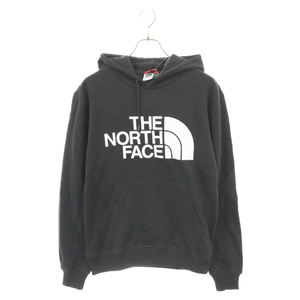 THE NORTH FACE ザノースフェイス STANDARD HOODIE ロゴプリント スタンダードプルオーバースウェットパーカー フーディ ブラック NF0A3XYD