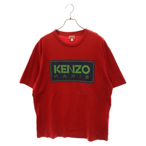 KENZO ケンゾー Logo Print S/S Tee ロゴプリント半袖Tシャツ レッド FC65TS4134SY