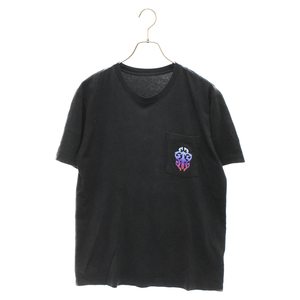 CHROME HEARTS クロムハーツ CH T-SHIRT ダガーグラデーションバックプリント 半袖Tシャツ ブラック