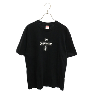 SUPREME シュプリーム 20AW Cross Box Logo Tee クロスボックスロゴTシャツ カットソー 半袖Tシャツ ブラック