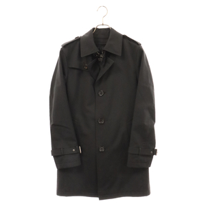 BURBERRY BLACK LABEL バーバリー ブラックレーベル チェック柄ライナー トレンチコート ブラック D1A14-210-09