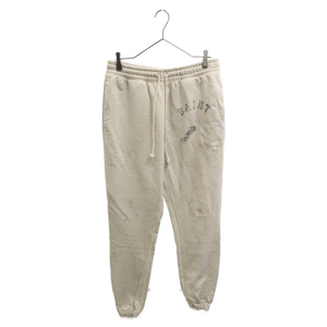 SAINT MICHAEL セントマイケル SM8 Sweat pants SM-A20-0000-021 ペイントスウェットパンツ ベージュ