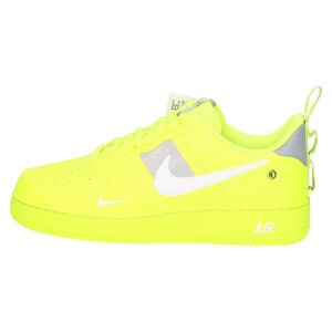 ナイキ AIR FORCE 1 UTILITY VOLT 2 エアフォース ユーティリティ ボルト 2 ローカットスニーカー ネオンイエロー US12/30cm AJ7747-700