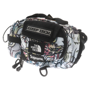 SUPREME シュプリーム 22AW ST Waist Bag STEEP TECH スティープ テック 総柄 ウエスト バッグ マルチカラー NM82291I