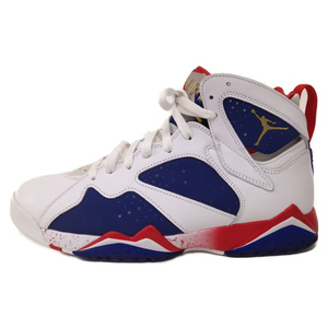 NIKE ナイキ AIR JORDAN 7 RETRO TINKER ALTERNATE エアジョーダン ハイカットスニーカー ティンカー ホワイト US9/27cm 304775-123