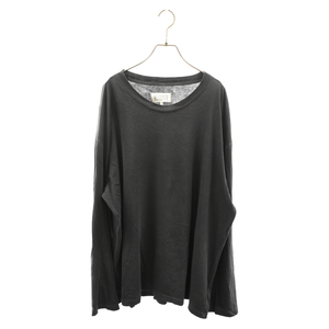 Maison Margiela メゾンマルジェラ 20AW L/S TEE クルーネック ロングスリーブ 長袖Tシャツ グレー S50GC0627