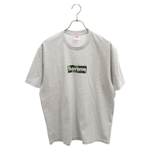 SUPREME シュプリーム 23AW ox Logo Tee camo Grey Camo カモ柄 ボックスロゴ 半袖Tシャツカットソー グレー