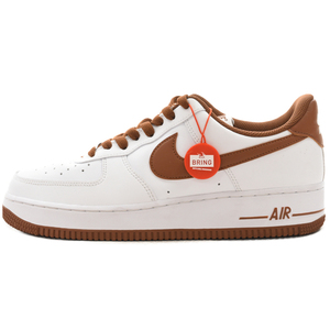 NIKE ナイキ AIR FORCE 1 07 LOW White/Pecan DH7561-100 エアフォース1 07 ローカットスニーカーシューズ US9/27cm ホワイト/ブラウン