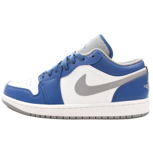 ナイキ AIR JORDAN 1 LOW TRUE BLUE エアジョーダン1 ロー トゥルーブルー ローカットスニーカーシューズ ブルー/グレー US10 553558-412