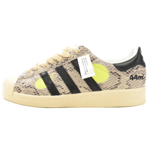 adidas アディダス×FACE OKA SUPERSTAR 82 FACE フェイスオカ スーパースター82 ローカットスニーカー グレー US8/25.5cm IG4124