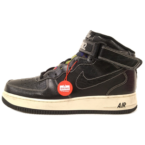 NIKE ナイキ AIR FORCE 1 MID 07 LV8 エア フォース 1 ミッド 07 LV8 ミドルカットスニーカー ブラック US10/28cm DV1029-010