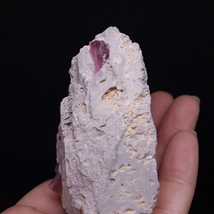 【送料無料】ピンク トルマリン 母岩 スモーキークォーツ 電気石 水晶 137.5g T657 鉱物　天然石　原石　パワーストーン_画像9