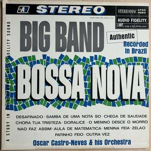 美盤 US盤 Oscar Castro-Neves & His Orchestra Big Band Bossa Nova 米 Audio Fidelity AFSD 5983