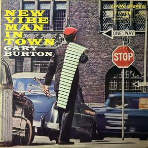 国内盤LP ペラジャケット GARY BURTON「NEW VIBE MAN IN TOWN」SHP-5165 ゲーリーバートントリオ