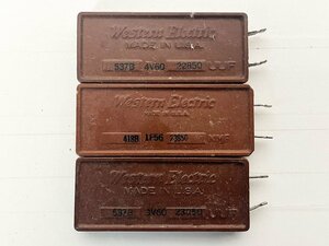 Western Electric 537B & 418B 3個 [32504]